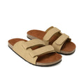 Slippers Engraved Beige Men - PAVO Egypt