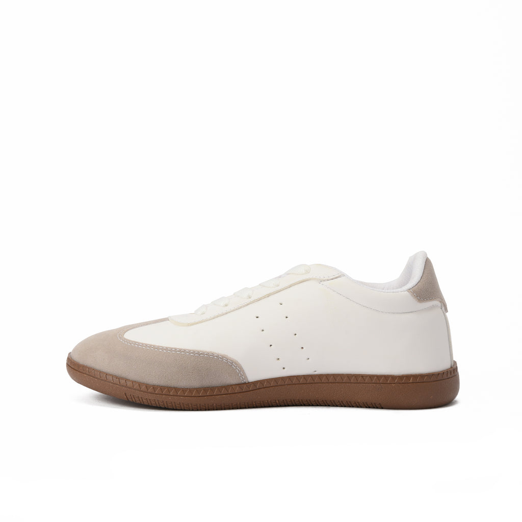 White x Grey Aero Sneakers