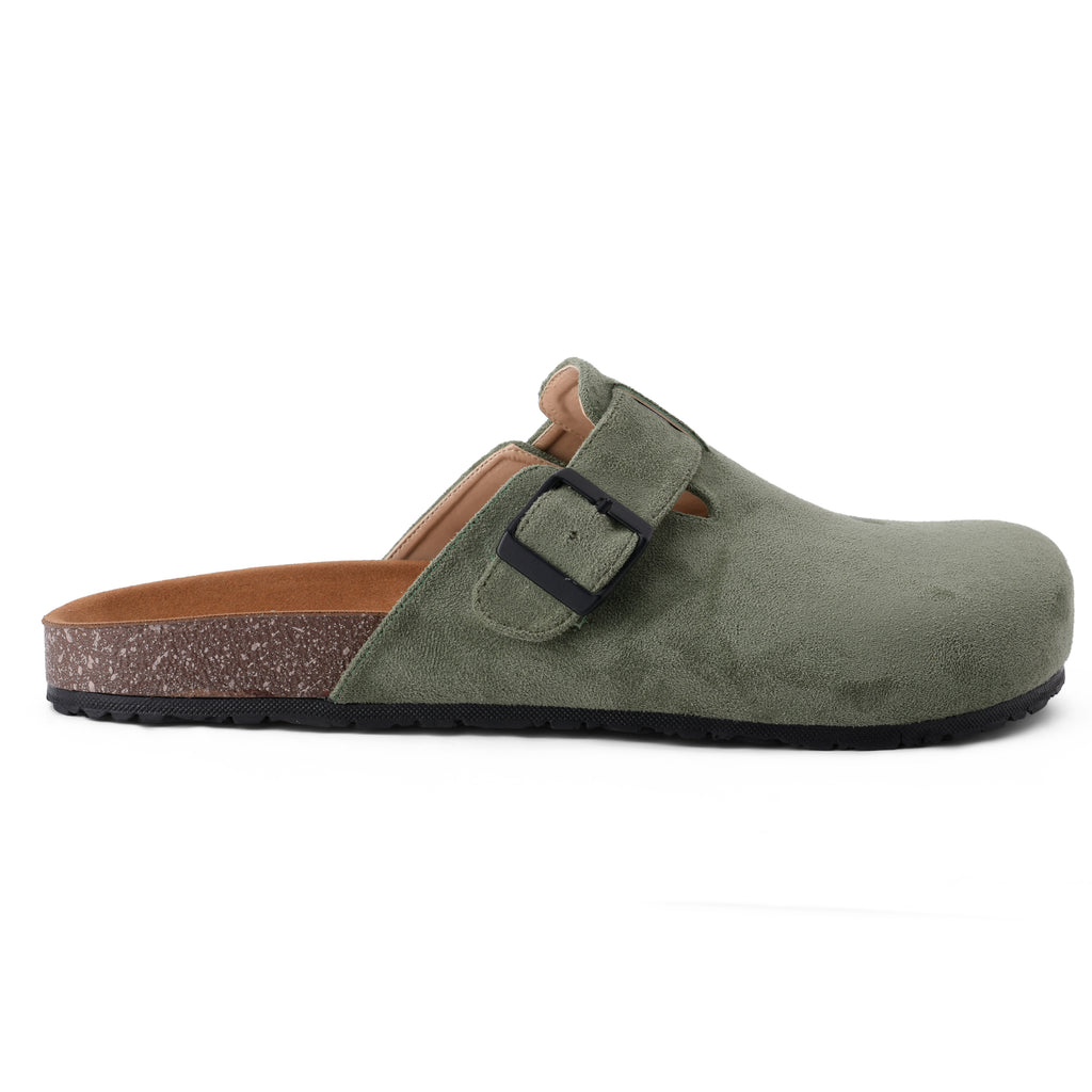 Olive Men Mule - PAVO Egypt
