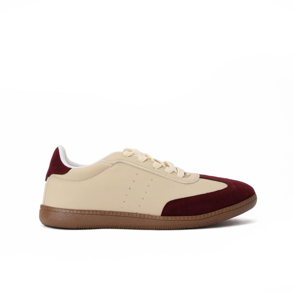 Burgundy Aero Sneakers