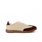 Burgundy Aero Sneakers