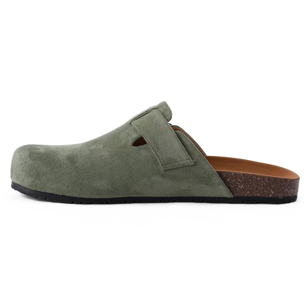 Olive Men Mule - PAVO Egypt