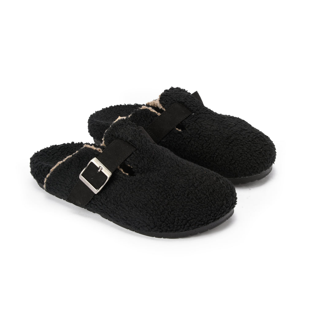 Black Snuggle mule