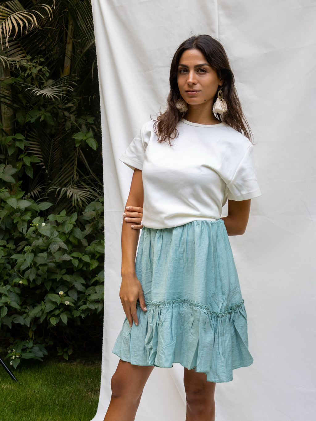 Mint Caroline Skirt - PAVO Egypt