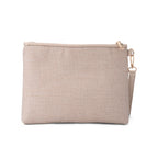 Beige floral Clutch - PAVO Egypt