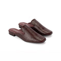 Burgundy Monaco Mule
