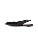 Black Pointy Mules