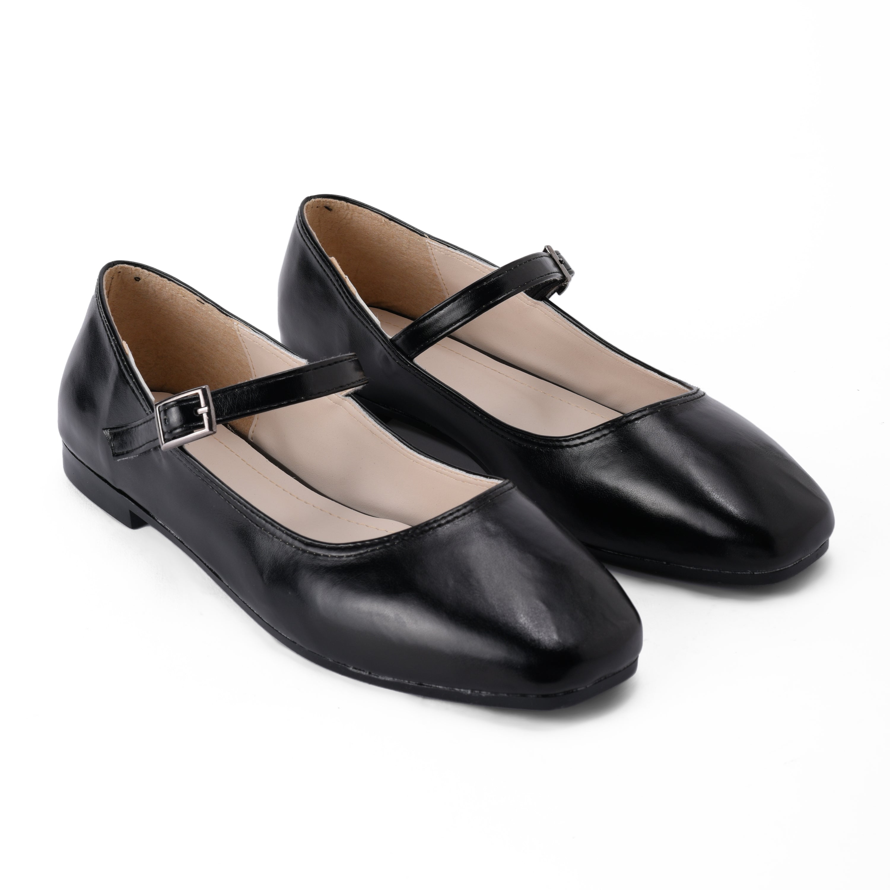 Black Mary Jane ballerina - PAVO Egypt