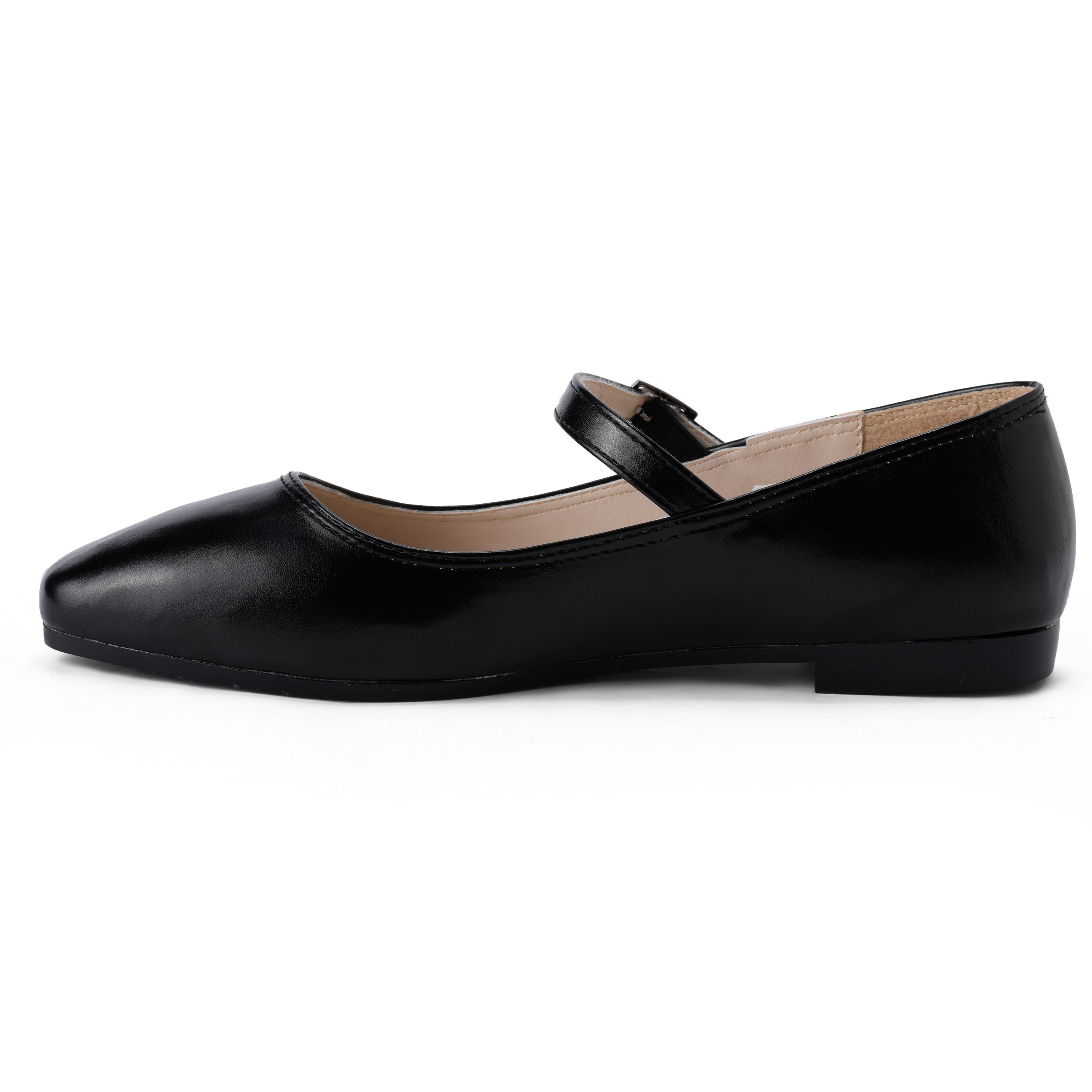 Black Mary Jane ballerina - PAVO Egypt