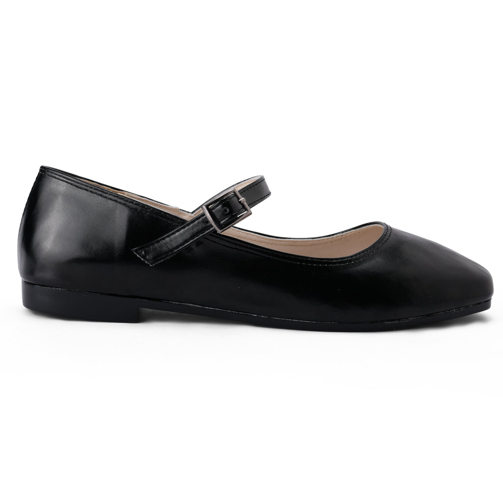 Black Mary Jane ballerina - PAVO Egypt