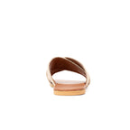 Beige Cross slippers