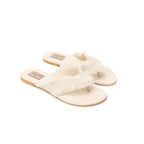 Off White Shore Slippers