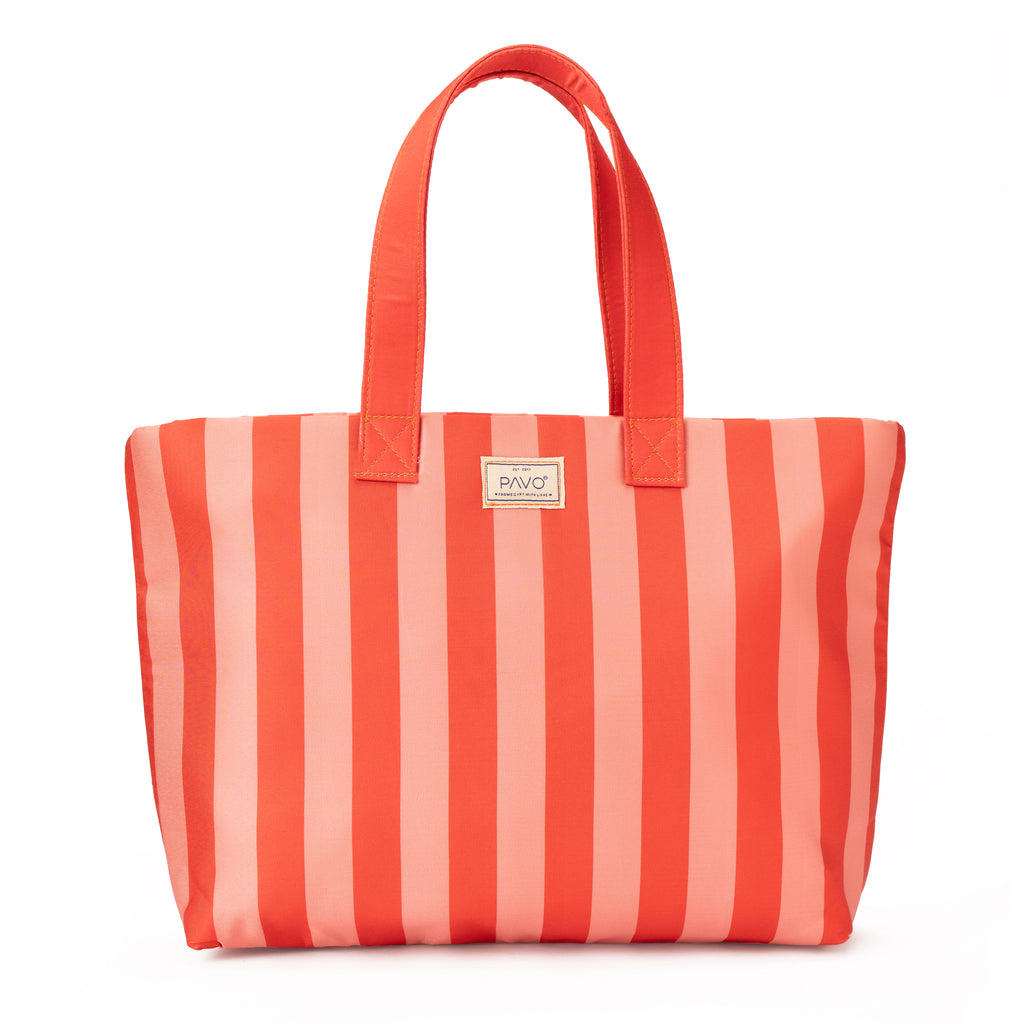 Striped Simon Tote Handbag