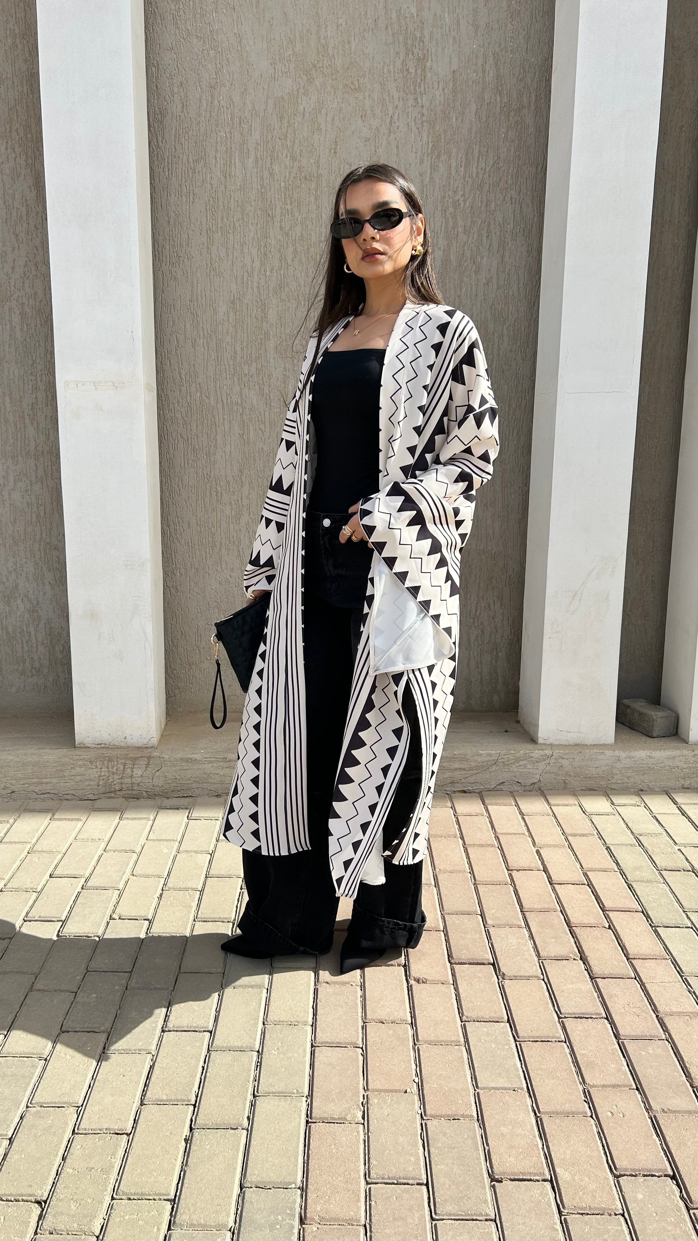 Geo Cardigan