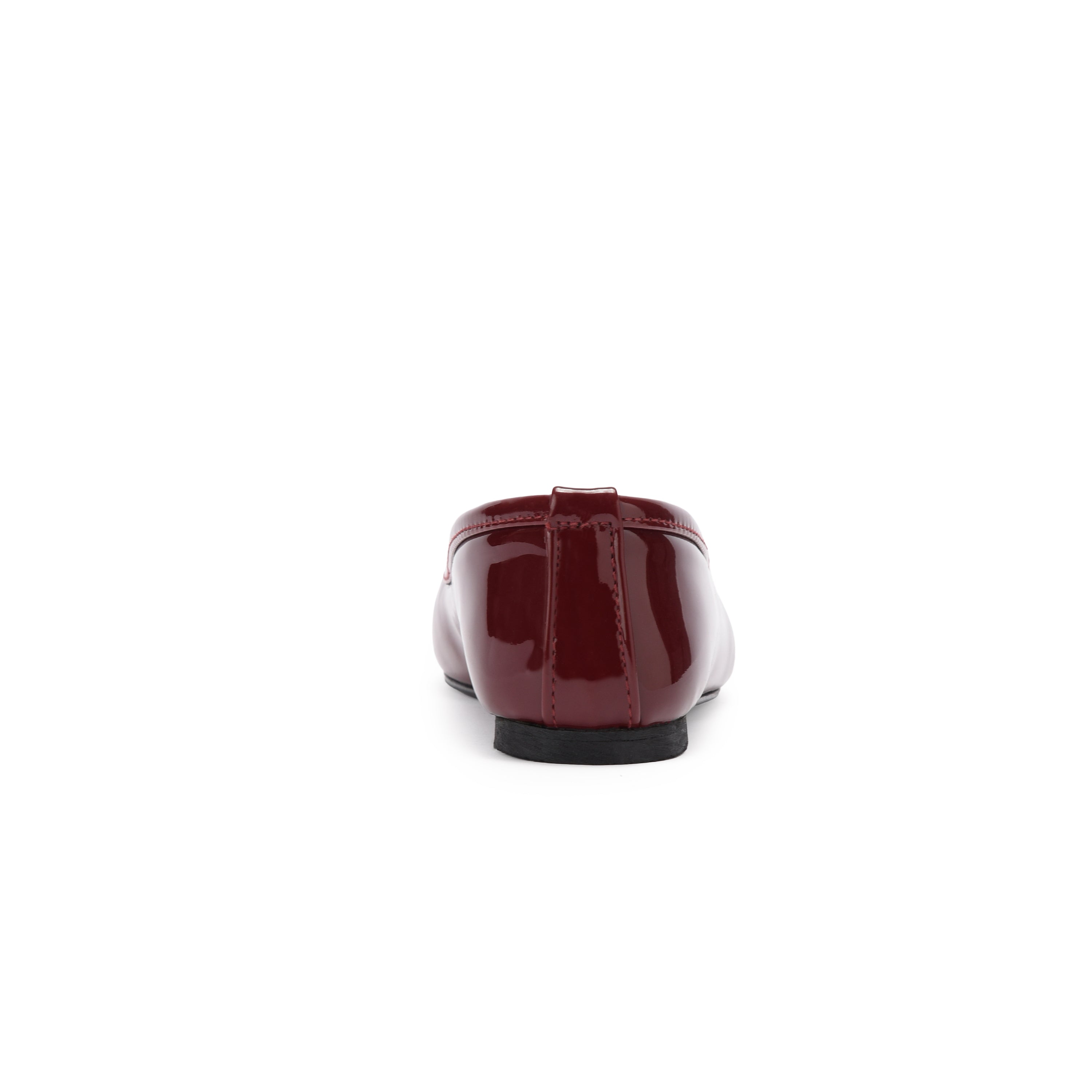 Burgundy Metallic Ballerina