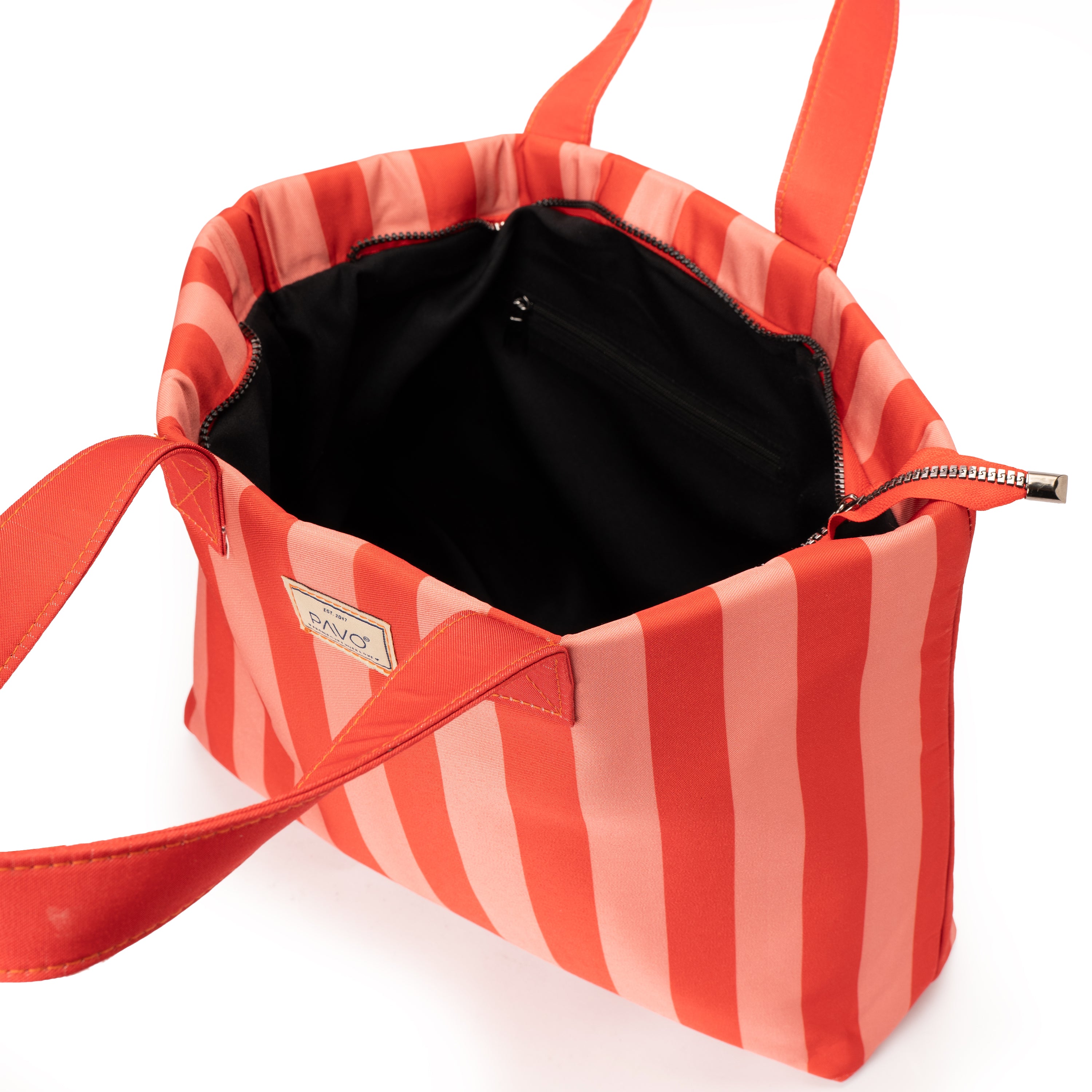 Striped Simon Tote Handbag