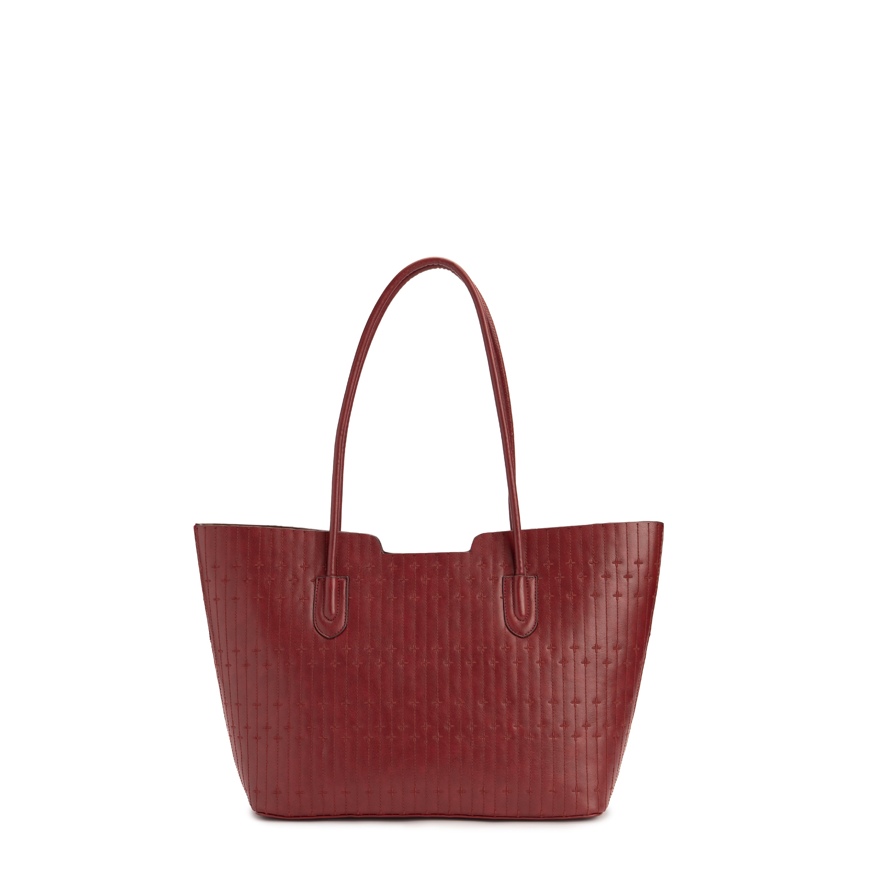 Burgundy Velvet ToteHandbag