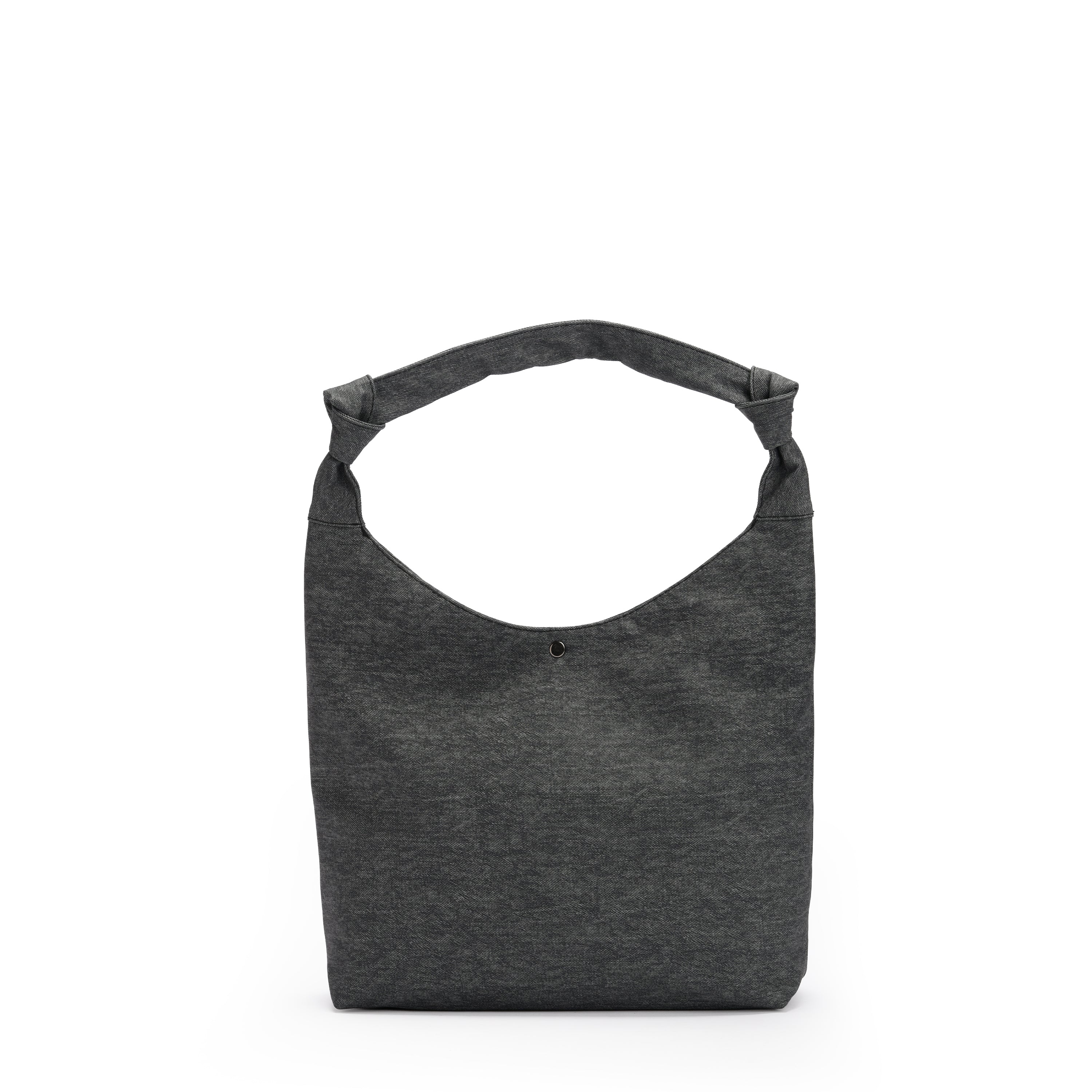 Grey Denim Handbag
