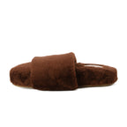 Slipper Fur Brown pavoegypt