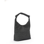 Grey Denim Handbag