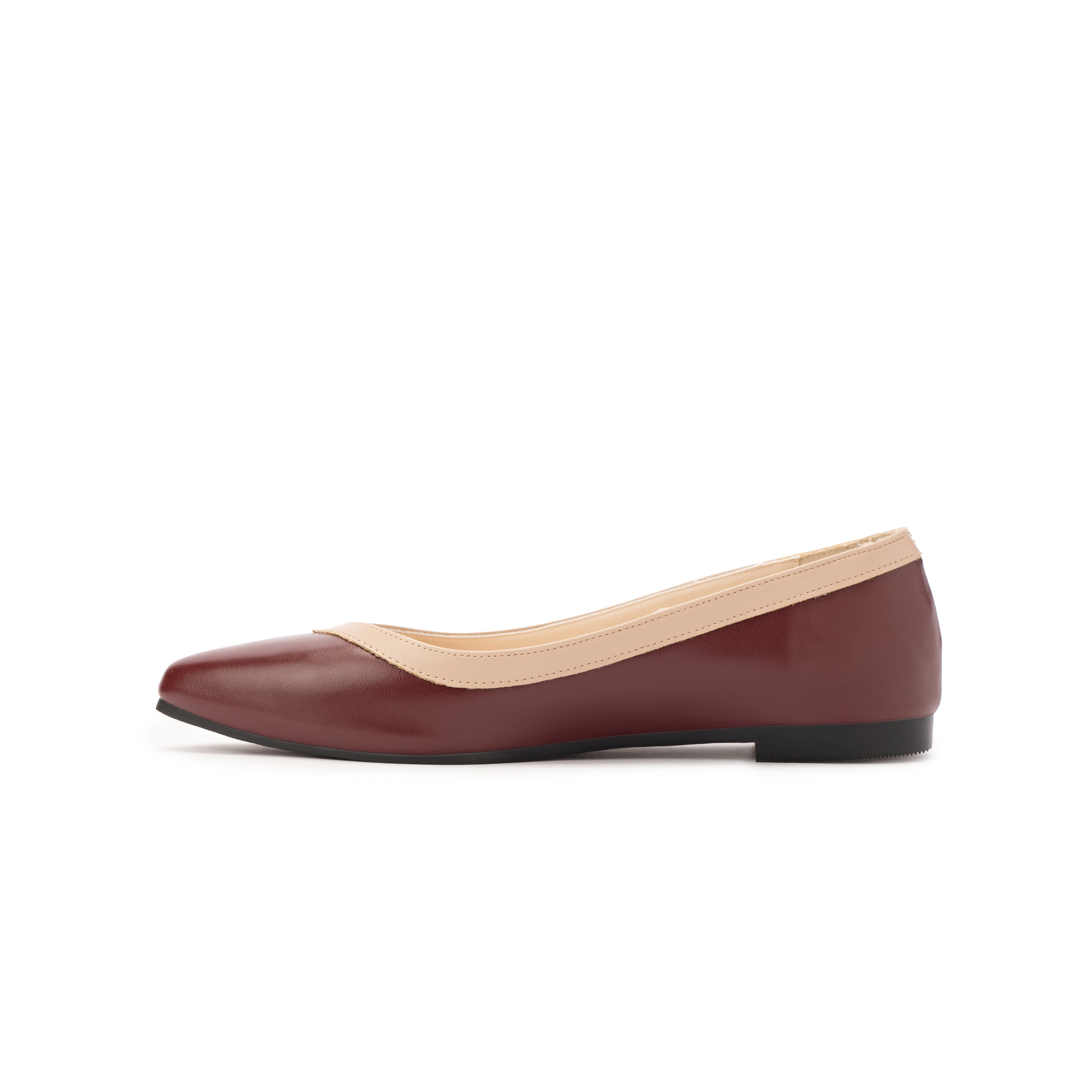 Burgundy Elan Ballerina