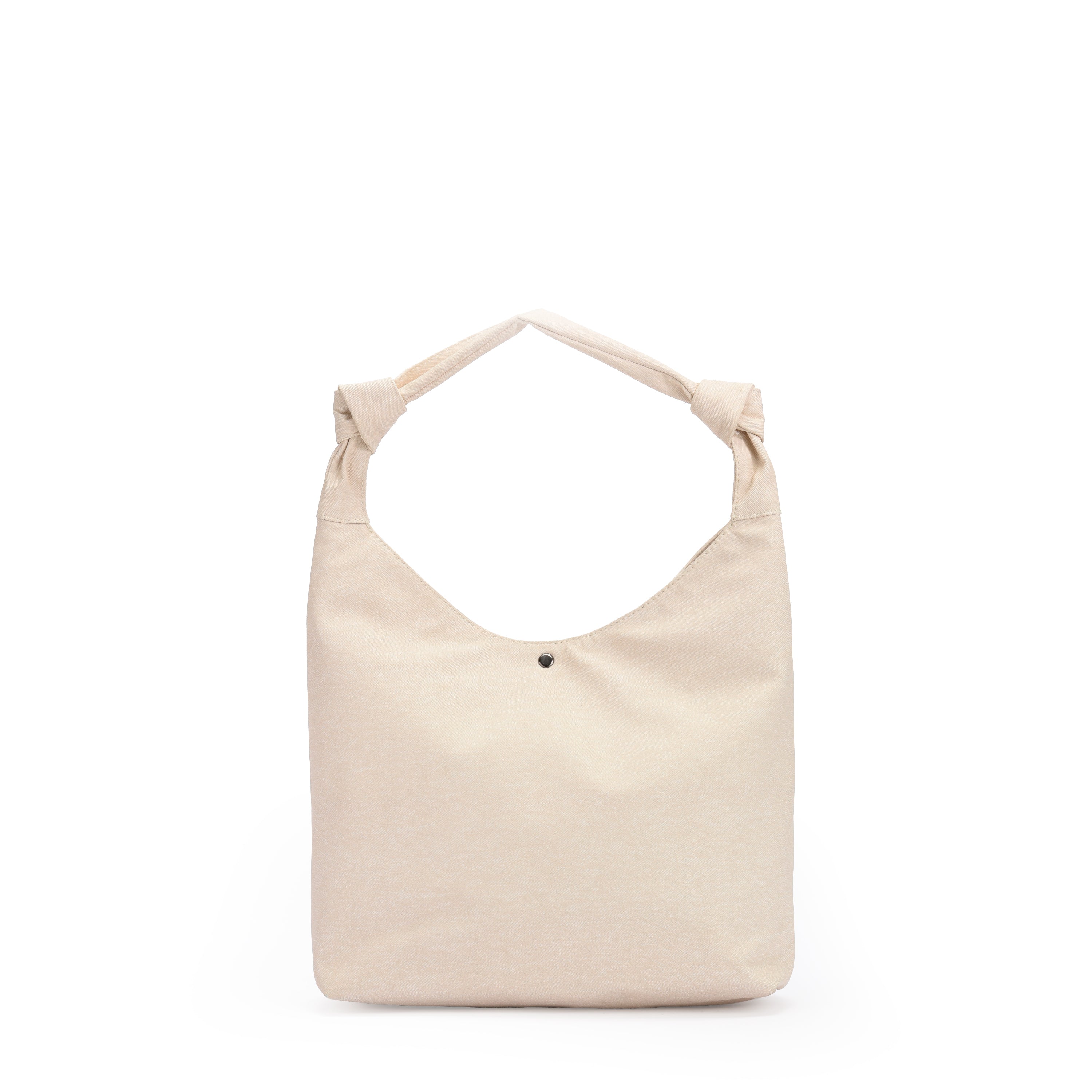 Beige Denim Handbag