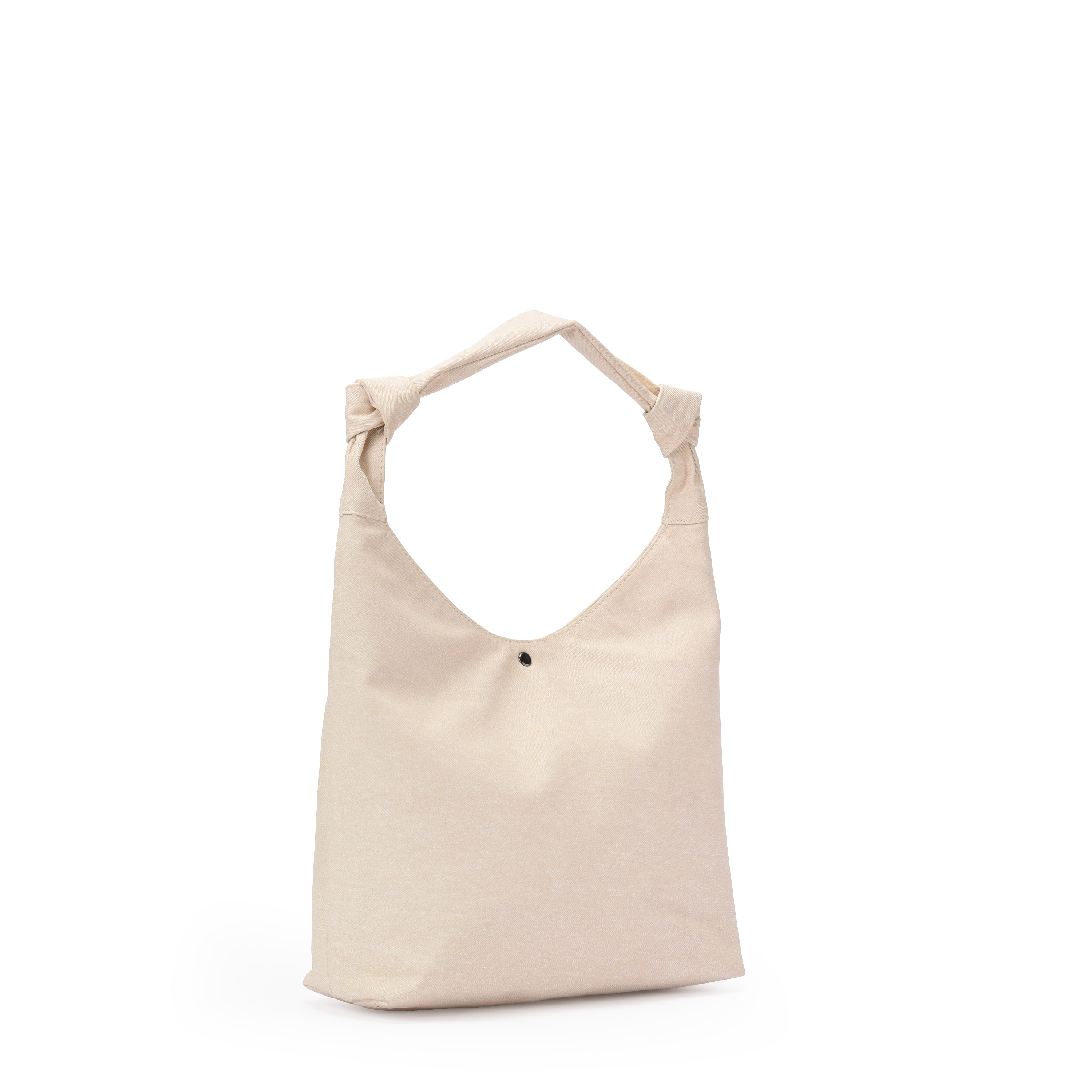 Beige Denim Handbag