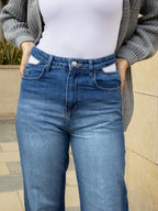 Cut out blue jeans - PAVO Egypt