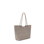 Grey Velvet ToteHandbag