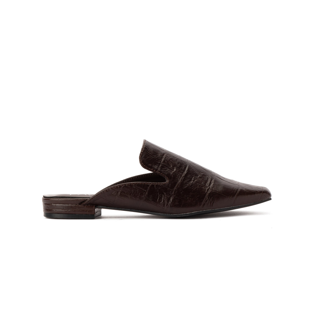 Burgundy Monaco Mule