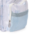 Baby Blue Bow Diaper Bag