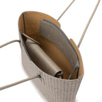 Grey Velvet ToteHandbag