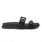 Black Lenny slipper - PAVO Egypt