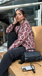 Burgundy Vintage Jacket