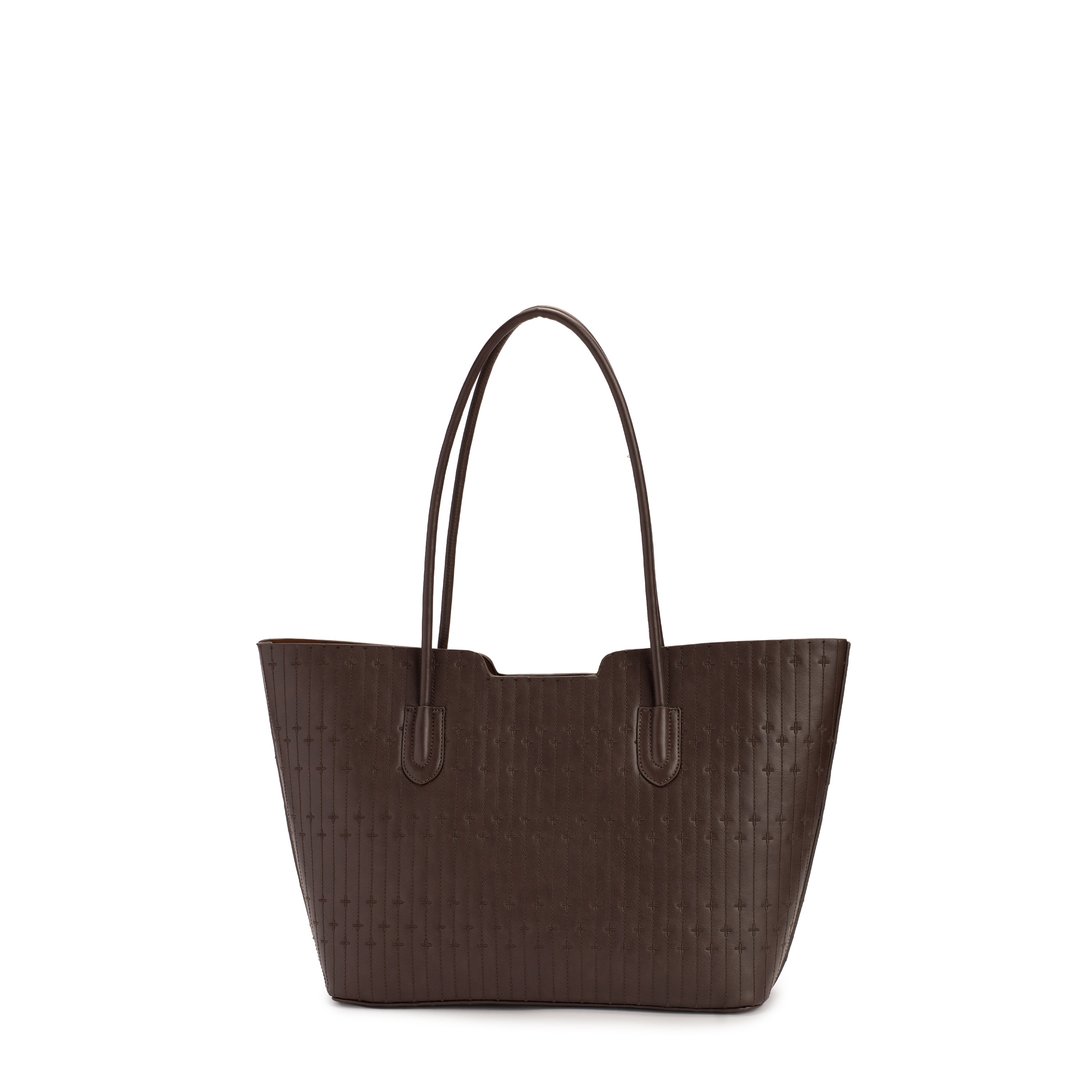 Brown Velvet ToteHandbag