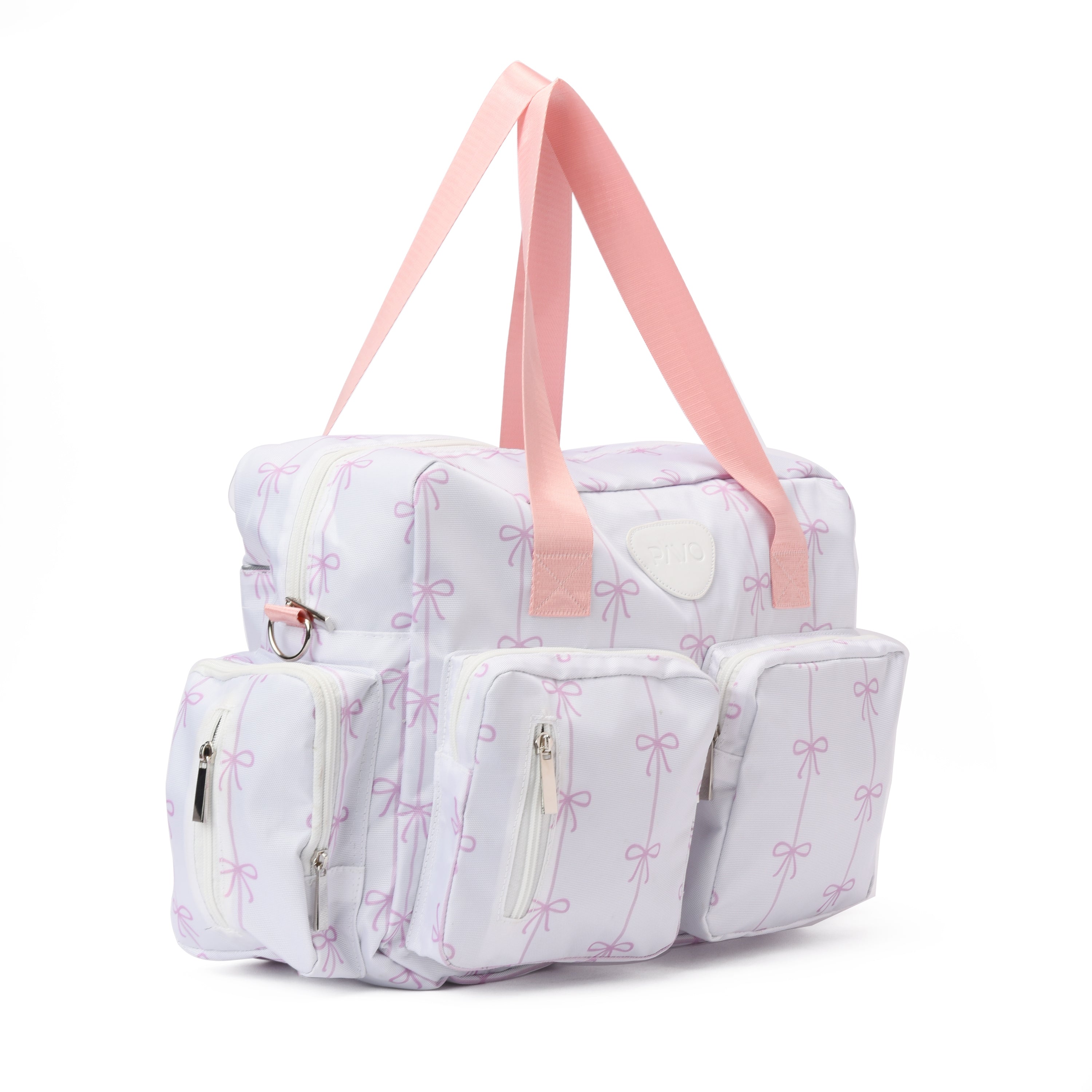 Rose Bow Diaper Bag