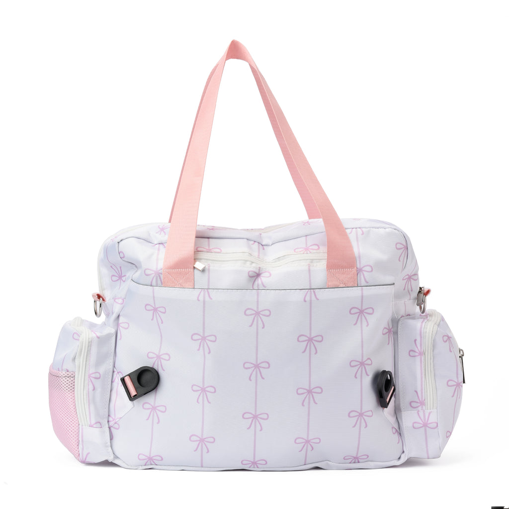 Rose Bow Diaper Bag