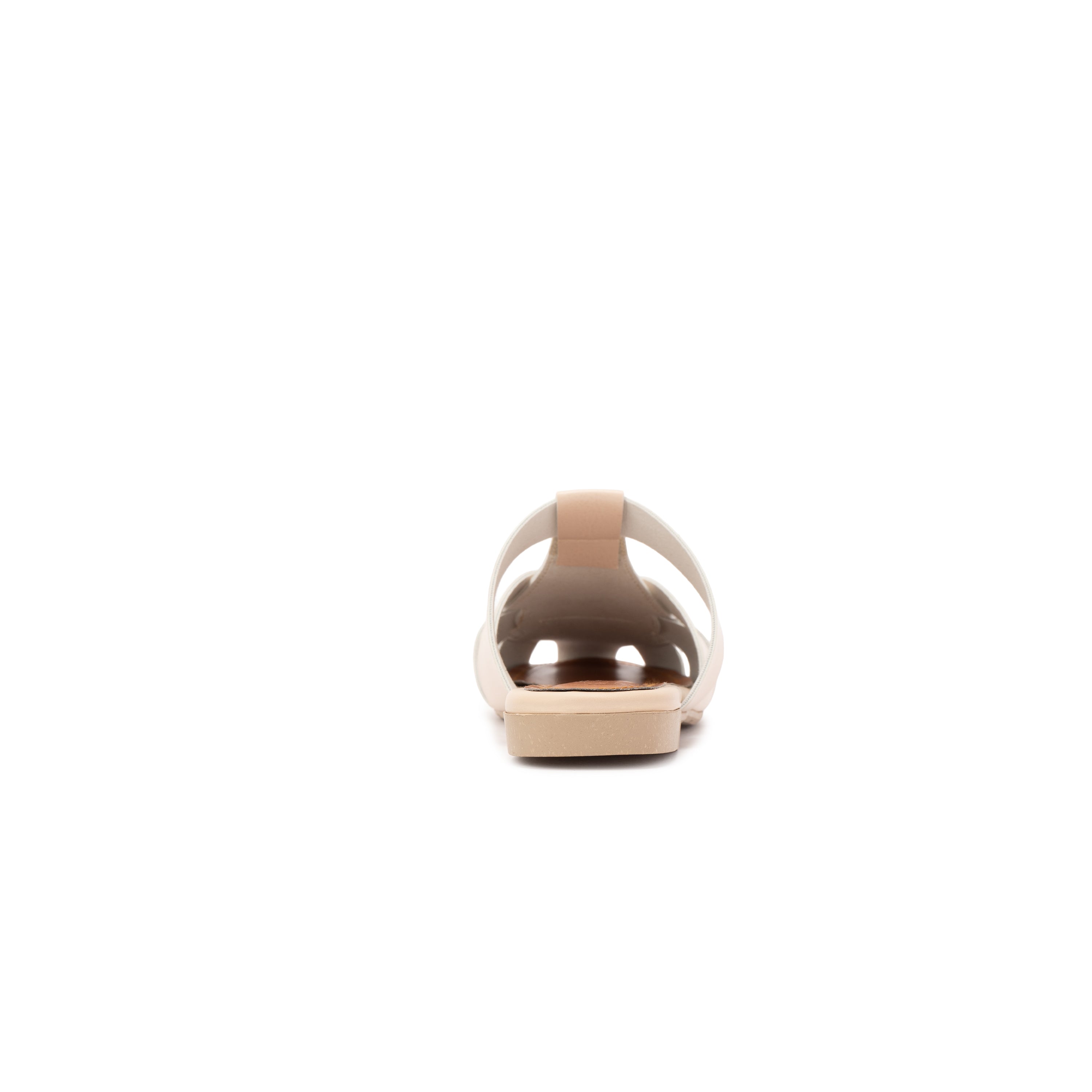 Beige Mira Mule