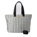 Large Grey Tote Bag Handbag