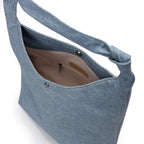 Blue Denim Handbag