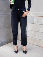 Grey Boy Friend Jeans - PAVO Egypt