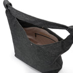 Grey Denim Handbag