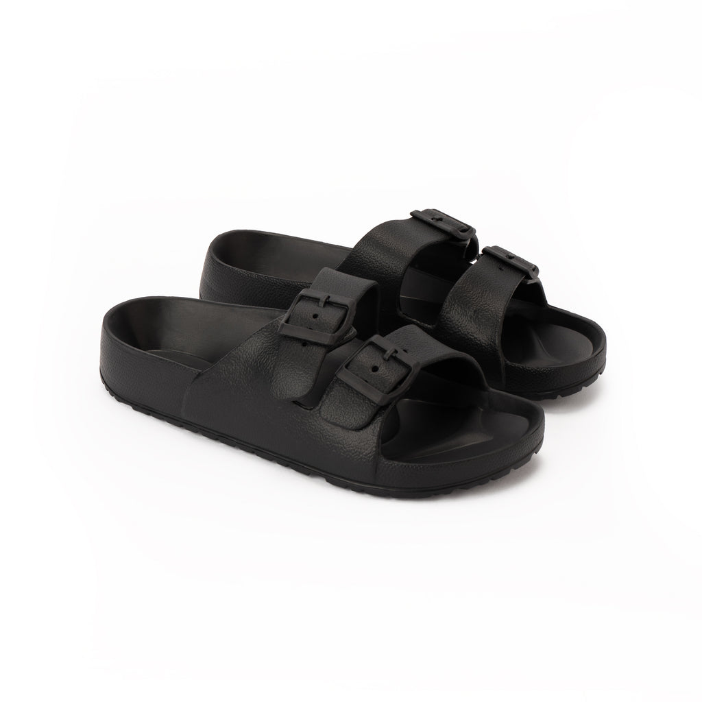 Black Allura slippers