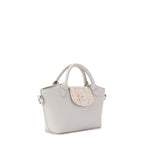 Grey Geometric Mini Handbag