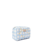 Daisy Blue Makeup Bag