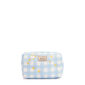 Daisy Blue Makeup Bag