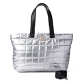 Large Silver Tote Bag Handbag - PAVO Egypt