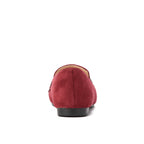 Burgundy Suede loafer