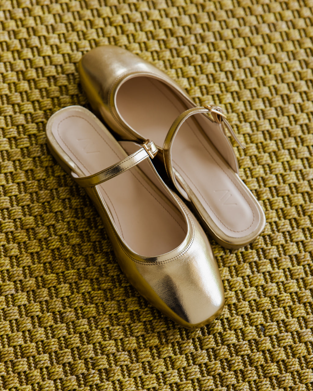Gold Mary Mule
