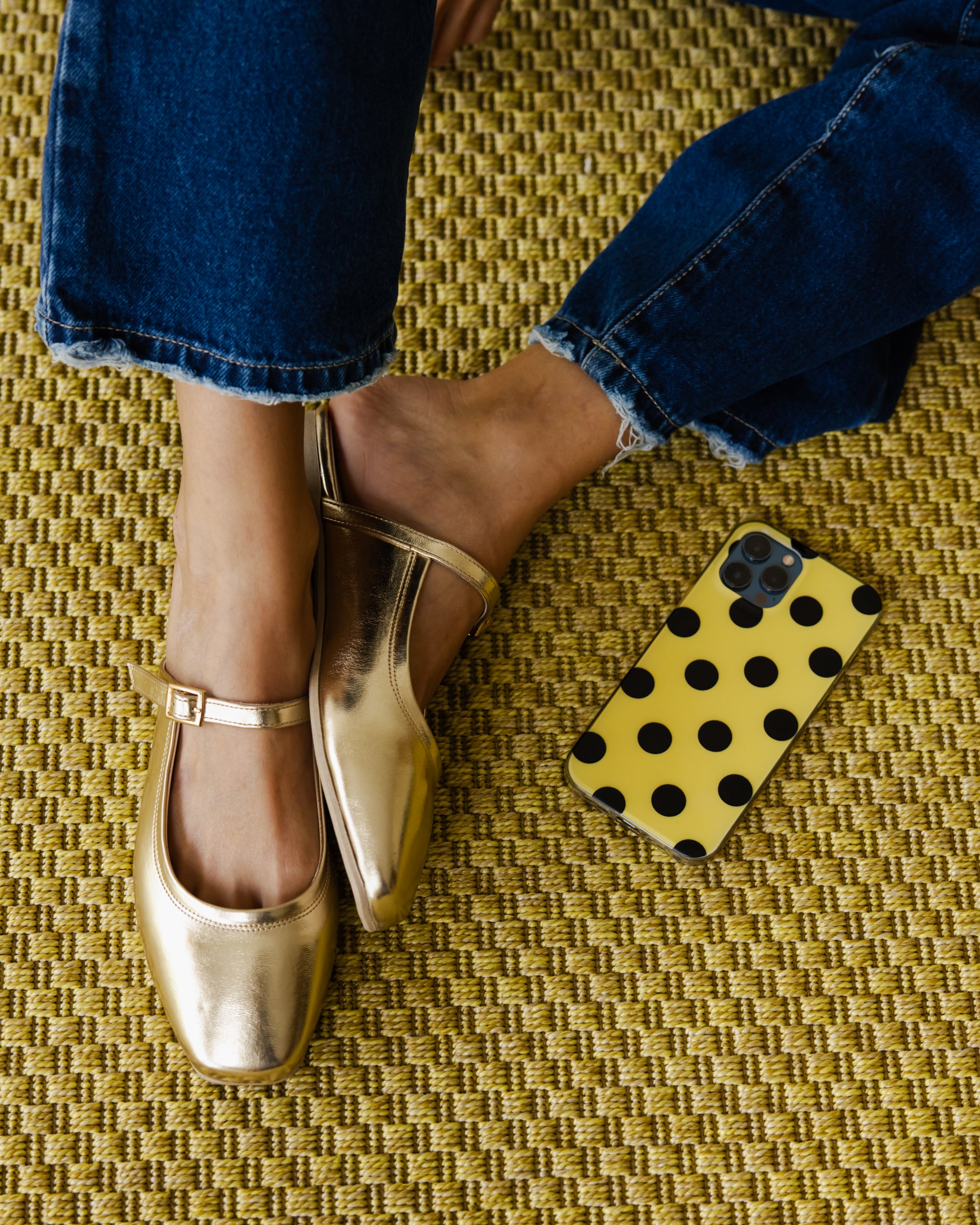 Gold Mary Mule